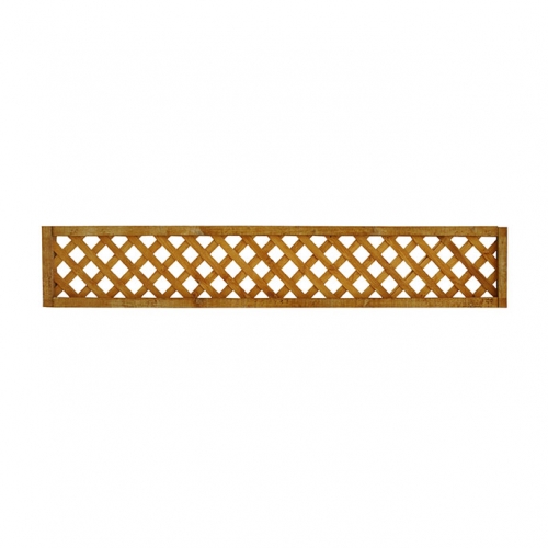 Forest Garden Diamond Lattice Fence Topper - 183 x 30cm