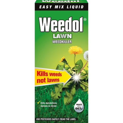 Weedol Lawn Weedkiller (Liquid Concentrate) - 1L