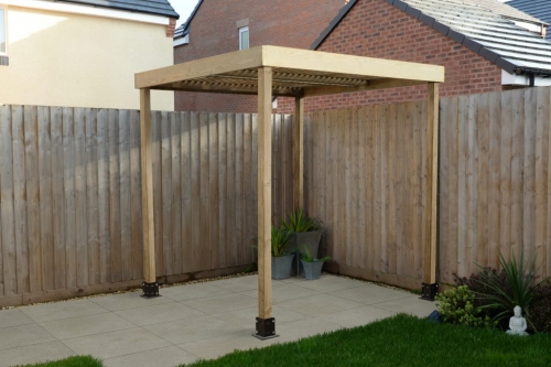 Forest Garden Modular Pergola (No Sides)