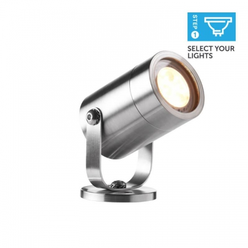 Ellumière 12v 2w LED Stainless Steel Spotlight