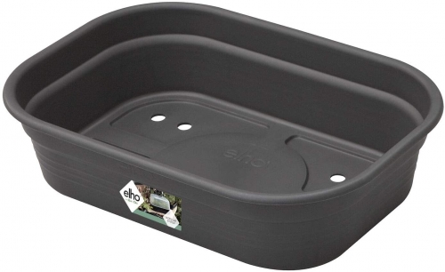 Elho Green Basics Grow Tray Small 24cm (Living Black)