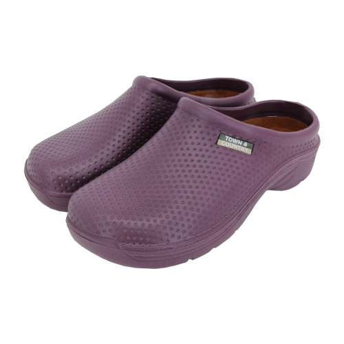 Town & Country - EVA Cloggies (Aubergine)-4