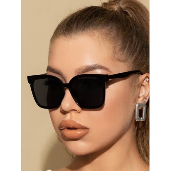 Fashion Women Brief Square Oversized Sunglasses