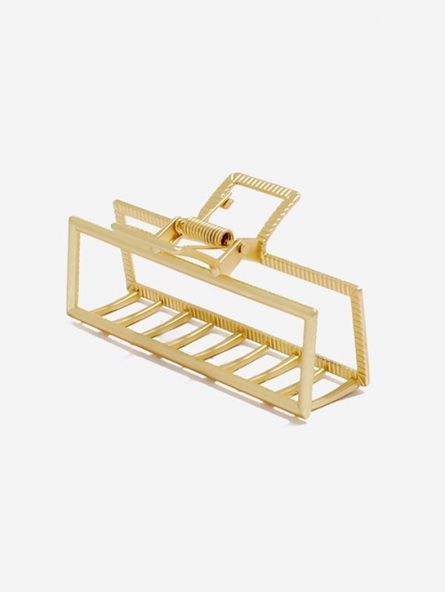 Hair Accessories Hollow Rectangular Claw Clip