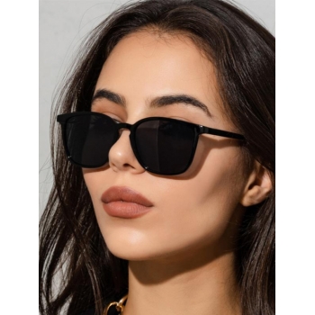 Fashion Women Full Frame Square Shape Oversized Sunglasses