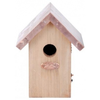 Fallen Fruits Wren Nest Box With Copper Roof