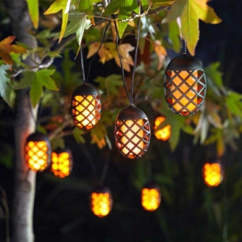 Smart Solar 10 Cool Flame Solar String Lights