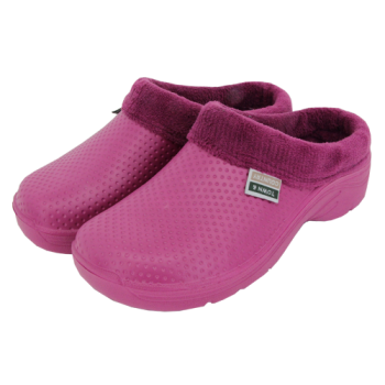 Town & Country Fleecy Cloggies (Raspberry) Size 8