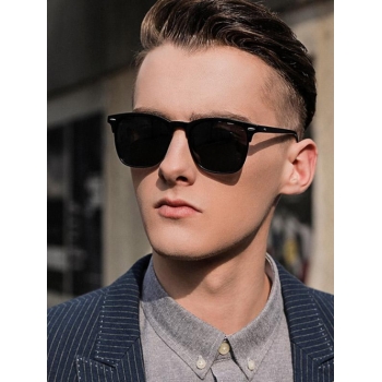 ZAFUL Men Square Anti UV Casual Sunglasses