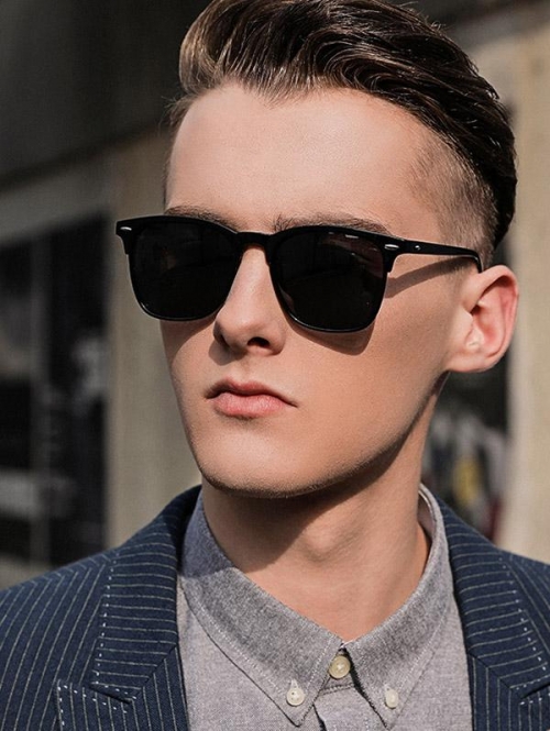 ZAFUL Men Square Anti UV Casual Sunglasses