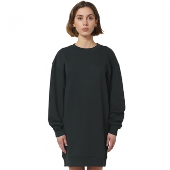 greenT Womens Organic Cotton Kicker Oversized Jumper Dress 2XL- UK 18