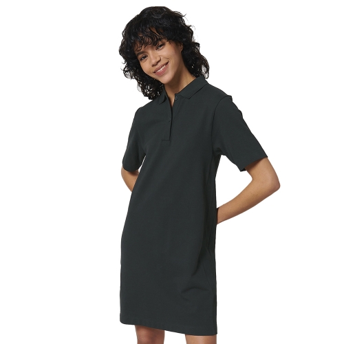 greenT Womens Organic Cotton Paiger Pique Polo Dress XS- UK 8