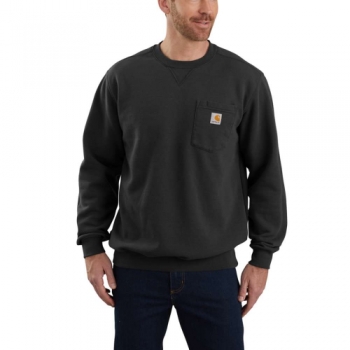 Carhartt Mens Crewneck Pocket Stretch Work Sweatshirt L - Chest 40-42' (101.5-106.5cm)