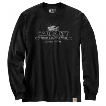 Carhartt Mens Super Dux Graphic Long Sleeve T Shirt L - Chest 42-44' (107-112cm)