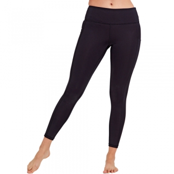 Outdoor Look Womens Performance Lightweight Pocket Leggings Extra Large-UK 16