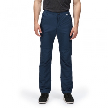 Regatta Mens Leesville Zip Off Lightweight Walking Trousers 30L - Waist 30' (76cm), Inside Leg 34'