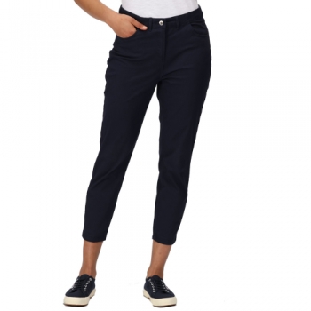 Regatta Womens Gabrina Jean II Coolweave Cotton Jeans UK 10R- Waist 27', (68cm), Inside Leg 31'