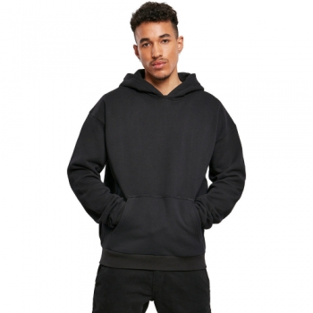 Cotton Addict Mens Organic Cotton Ultra Heavy Hoodie S- Chest 51'