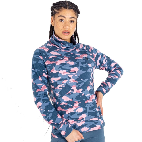 Dare 2B Womens Offline Soft Touch Printed Fleece Sweater UK 10- Bust 34', (86cm)