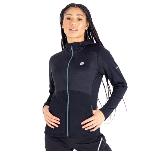 Dare 2B Womens Ritual II Core Stretch Full Zip Hoodie UK 12- Bust 36', (92cm)