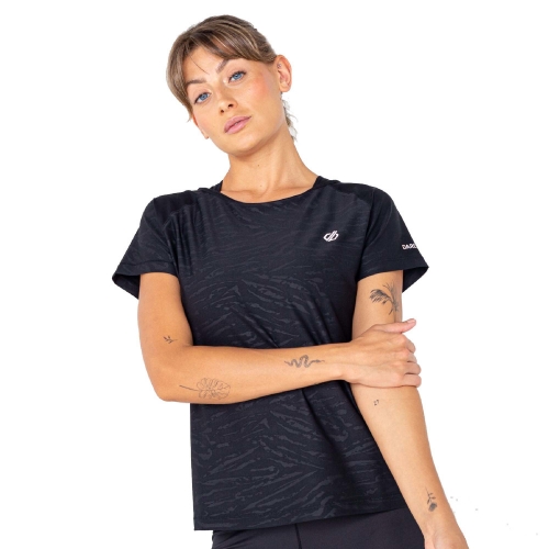 Dare 2B Womens Defy II Lightweight Reflective T Shirt UK 10- Bust 34', (86cm)