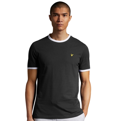 Lyle & Scott Mens Ringer Regular Fit Cotton T Shirt S - Chest 36-38' (91-96cm)