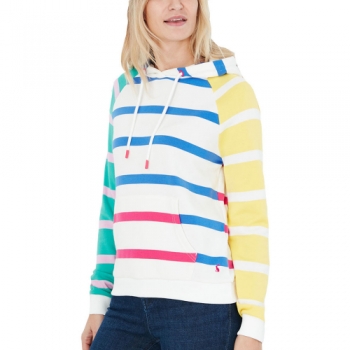 Joules Womens Lil Casual Hooded Jersey Sweatshirt UK 16- Bust 42' (106cm)