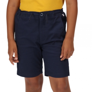 Regatta Boys Alber Sustainable Cotton Summer Shorts 11-12 Years - Waist 65-67cm (Height 146-152cm)