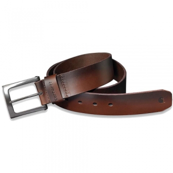 Carhartt Mens Anvil Leather Belt Waist 38' (96.52cm)