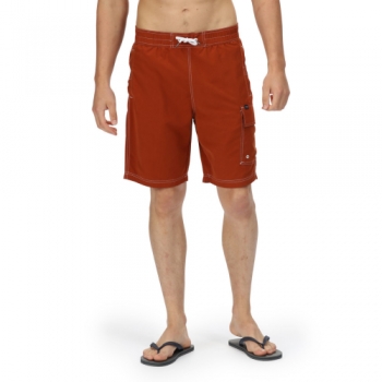 Regatta Mens Hotham IV Quick Drying Swimming Board Shorts M- Waist 33-35' (84-89cm)