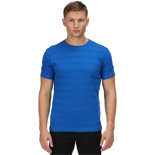 Regatta Mens Prestyn Cotton Crew Neck Short Sleeve T Shirt L- Chest 41-42' (104-106.5cm)