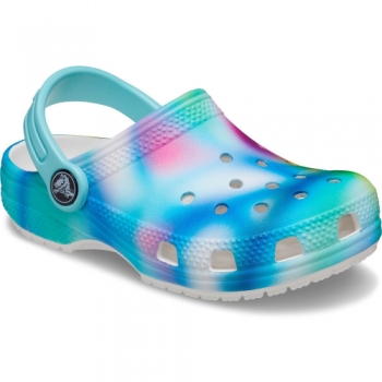 Crocs Girls Classic Solarized Lightweight Summer Clogs UK Size 8 (EU 24-25)