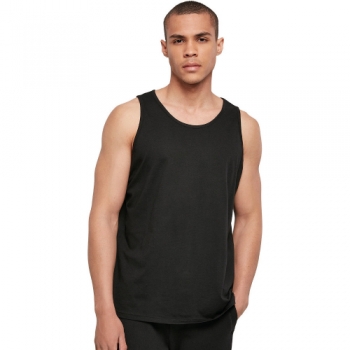 Cotton Addict Mens Cotton Basic Round Neck Tank Vest Top 2XL- Chest 50“