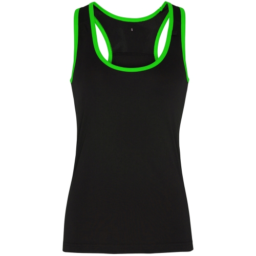 Outdoor Look Womens Panelled Racerback Fitness Vest XL- UK Size 16