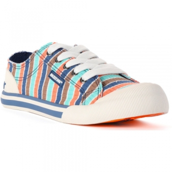 Rocket Dog Womens Jazzin Aster Lace Up Casual Plimsolls UK Size 3 (EU 36)