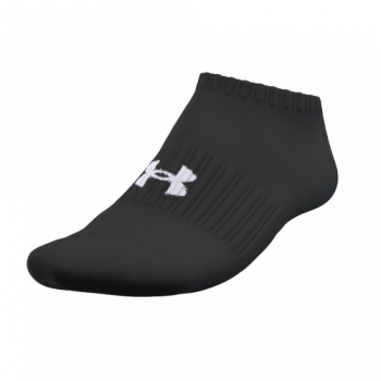 Under Armour Mens Core No Show 3Pk Training Athletic Socks L- UK Size 8-11.5