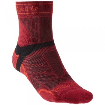 Bridgedale Mens Trail Run Light T2 Merino Sport Socks X-Large - UK 12+ (EU 48+)