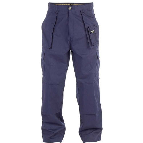 CAT Workwear Mens C820 Heavy Duty Cargo Workwear Trousers 30R - 30' Waist, inside leg 32'