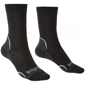 Bridgedale Womens HIke Lightweight T2 Performance Boot Socks Large - UK 7-8.5 (EU 41-43, US 8.5-10)