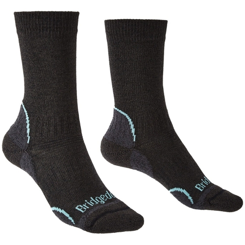 Bridgedale Womens HIke Lightweight T2 Performance Boot Socks Large - UK 7-8.5 (EU 41-43, US 8.5-10)