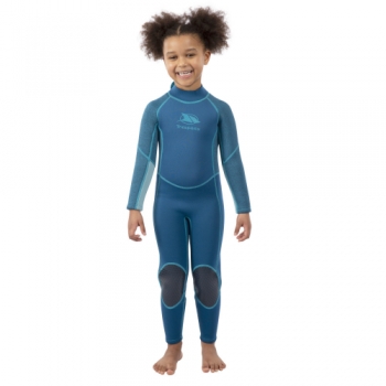 Trespass Girls Lillian 3MM Full Wetsuit 3-4 - Chest 22' (Chest 56cm)