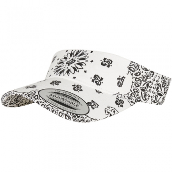 Flexfit by Yupoong Womens Bandana Print Visor One Size