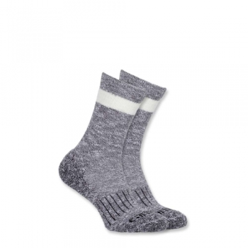 Carhartt Womens All Season Crew Walking Polyester Socks Medium - UK 5-7.5, EU 38-42, US 5.5-8.5