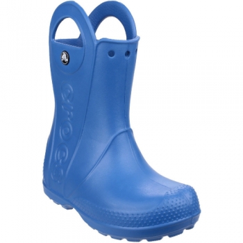 Crocs Boys & Girls Handle It Rain Waterproof Wellies Wellington Boots UK Size 10 (EU 27-28, US C10)