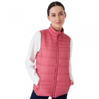 Crew Clothing Womens Light Weight Padded Body Warmer Gilet 12- Bust 35.5-37'