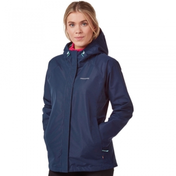 Craghoppers Womens Orion Waterproof Breathable Hooded Coat 16 - Bust 40' (102cm)