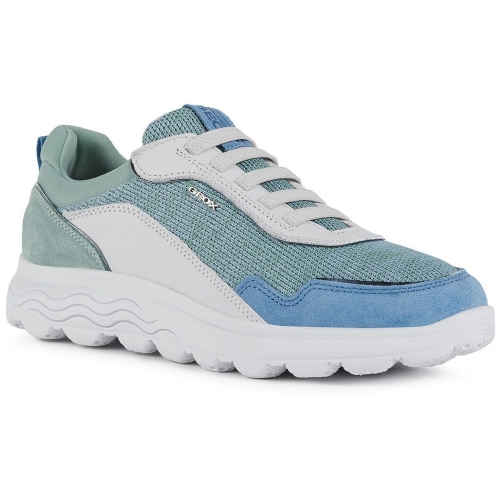 Geox Womens Spherica Breathable Leather Sports Trainers UK Size 4 (EU 37)