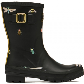 Joules Womens Molly Welly Mid Height Rubber Wellington Boots UK Size 4 (EU 37, US 6)