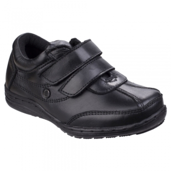 Mirak Boys Billy Touch Fastening Leather School Shoes UK Size 11 (EU 30)