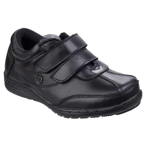 Mirak Boys Billy Touch Fastening Leather School Shoes UK Size 7 (EU 24)